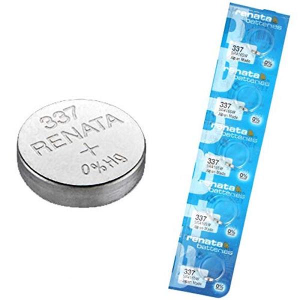 renata レナタ 337 SR416SW ×5個 正規代理店 でんち ボタン 時計電池 時計用電...