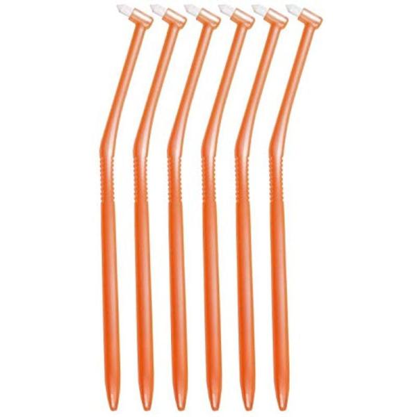 L ＡＰＩＳ：歯科専用ワンタフトブラシ 日本製 部分磨き 歯並び 歯間 奥歯 裏 境目 グッドデザイ...