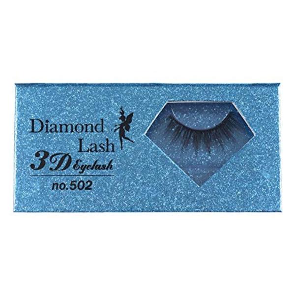 ダイヤモンドラッシュ公式DiamondLash 3D EYELASH no.502海外セレブのような...