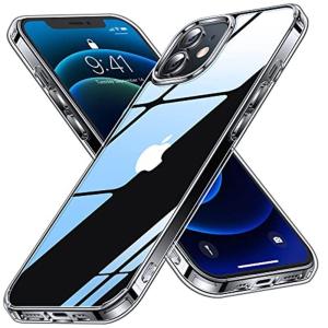 2022年新型CASEKOO iPhone12 mini 用 ケース クリア 黄ばみ防止 軽量 薄型 米軍MIL規格 耐衝撃 SGS認証 カ
