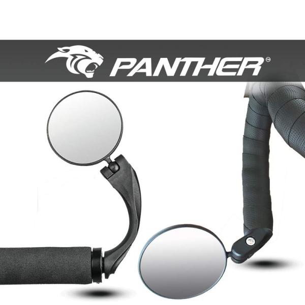 PANTHER (パンサー) 自転車ミラー サイクリングミラー バーエンドミラー サイドミラー バッ...