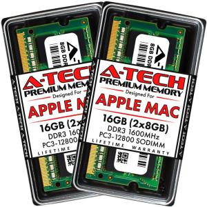 A-Tech 16GB (2x8GB) PC3-12800 DDR3 1600MHz RAM Apple MacBook Pro (2012｜strageriku