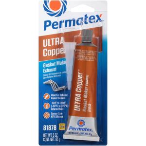 Permatex パーマテックス ウルトラカッパーRTVシリコーン 銅 85g PTX81878｜strageriku