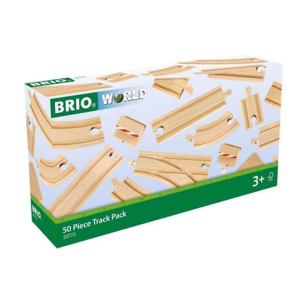 BRIO 50ピース追加レールセット 33772