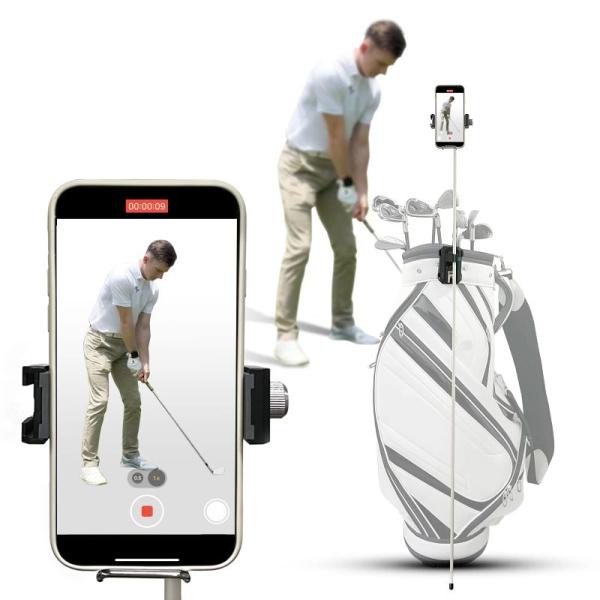 Dprofy はゴルフのスイングを記録し、磁気ゴルフ電話ホールダー、ゴルフ振動の検光子、訓練援助を置...