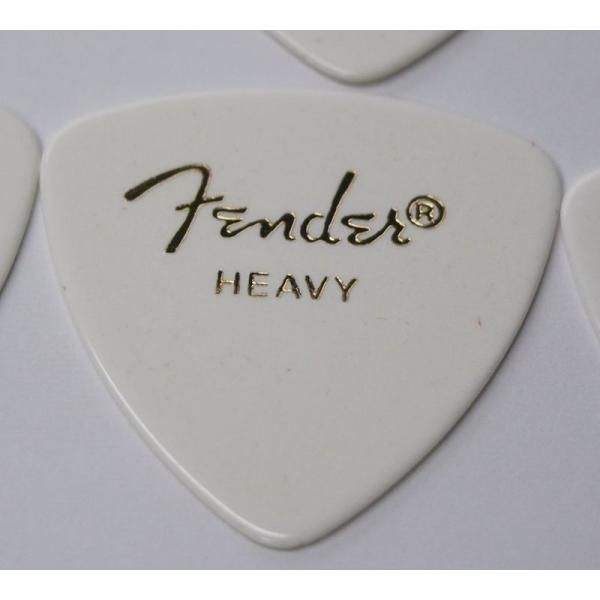 Fender ピック×10枚 トライアングル HEAVY-WHT