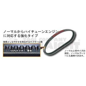 キタコ(KITACO) ケブラードライブベルト シグナスX 465-0407010 STRAIGHT/04-46571 (KITACO/キタコ)｜straight-toolcompany