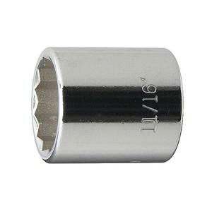 FLAG（フラッグ）3/8(9.5mm) スタンダードソケット 11/16