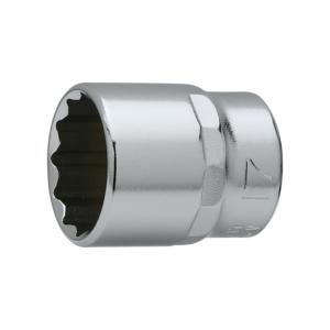 3/8(9.5mm) ダイヤモンドカットソケット 17mm 永久保証 STRAIGHT/10-3717