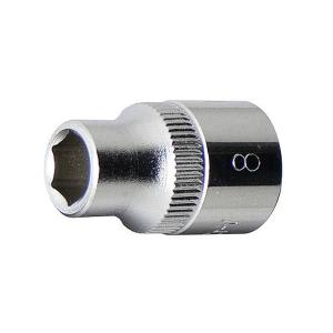 FLAG（フラッグ）3/8"(9.5mm) ナールドデザインソケット 8mm 永久保証 STRAIGHT/10-38086 (FLAG/フラッグ)