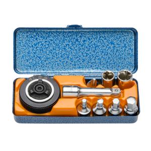 1/4(6.3mm) フィンガーチップラチェットセット STRAIGHT/10-567