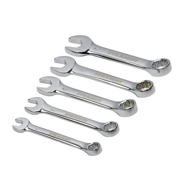 コンビネーションレンチセット ミニタイプ 5ピース STRAIGHT/11-1408 (STRAIG...