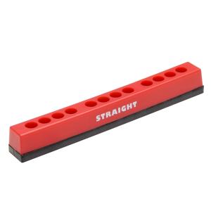 マグネットビット 12ホルダー レッド STRAIGHT/19-494 (STRAIGHT/ストレート)｜straight-toolcompany