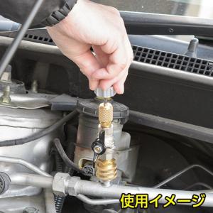 エアコンバルブコア交換ツール HFC-134a...の詳細画像3