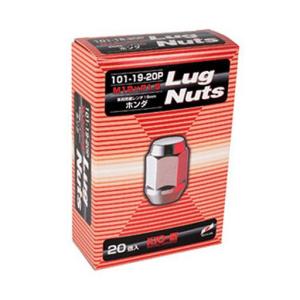 KYO-EI(協永産業) ホイールナット袋タイプ(Lug Nut ラグナット) 20ピース M12×1.5 101-19-20P STRAIGHT/30-360 (KYO-EI/協永産業)｜straight-toolcompany