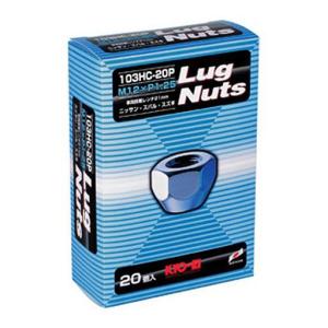 KYO-EI(協永産業) ホイールナット貫通タイプ(Lug Nut ラグナット) 20ピース M12&#215;1.25 103HC-20P STRAIGHT/30-363 (KYO-EI/協永産業)