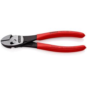 KNIPEX(クニペックス) ツインフォースニッパー 180mm 7371-180 STRAIGHT/92-683 (KNIPEX/クニペックス)｜straight-toolcompany