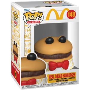 McDonald's マクドナルド Funko Pop! ハンバーガー フィギュア キャラクター アメリカン 輸入雑貨 USA Ad Icons Meal Squad Hamburger｜strangely