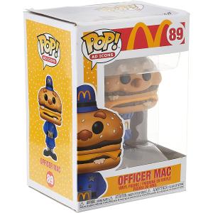 McDonald's マクドナルド Funko Pop!  ビッグマック ハンバーガー フィギュア キャラクター アメリカン 輸入雑貨 USA Ad Icons Officer Big Mac｜strangely