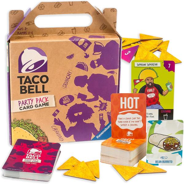 Taco Bell Ravensburger タコベル パーティーパック カードゲーム 英語 対象年...