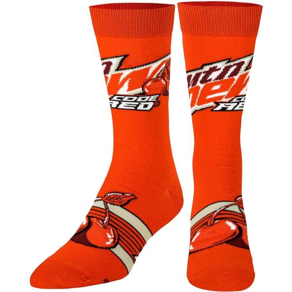 マウンテンデュー コードレッド ソックス ユニセックス 靴下 Odd Sox Mountain De...