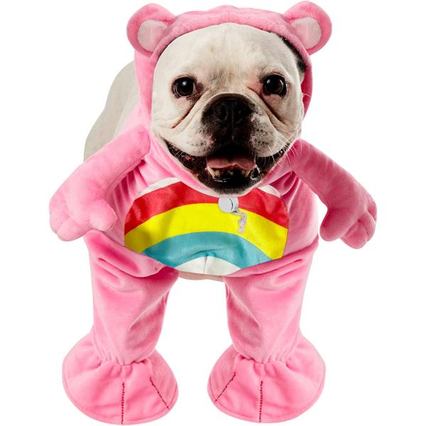 ケアベア 公式ライセンス RUBIE’S チアーベア ペット用 着ぐるみ ドッグウェア ハロウィン ...