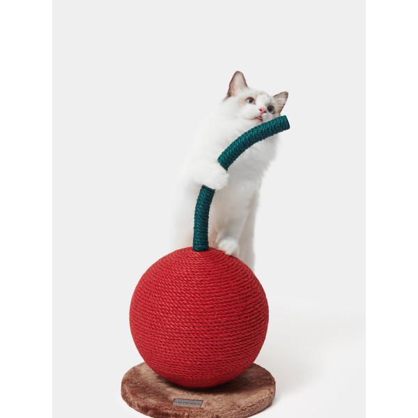 VETRESKA ベトレスカ チェリー キャット スクラッチボール 猫用 爪研ぎ ペット用品 デザイ...