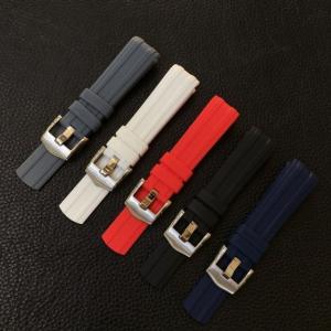 オメガ OMEGA用 社外互換品 シーマスター ダイバー 300m ラバー ベルト 20mm バックルあり｜strap24jp