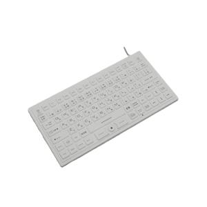 ビットトレードワン BitTradeOne BTKB91WPWH 現場で活躍する防水防塵キーボード (White) TKL｜straw-osaka