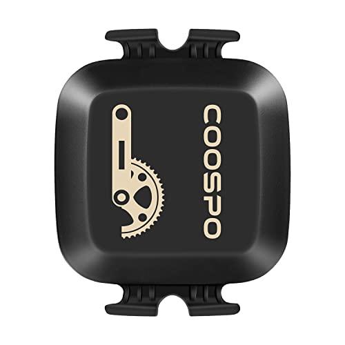 CooSpo ケイデンススピードセンサー ANT+ Bluetooth 4.0対応接続 自転車コンピ...