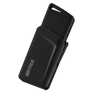 バッファロー 【国内メーカー】 USBメモリ 64GB ノックスライド式 USB2.0 RUF2-SP64G-BK｜straw-osaka