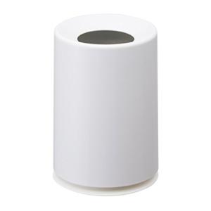 ideaco(イデアコ) ゴミ箱 丸形 ホワイト 1.2L mini TUBELOR (ミニチューブラー)｜straw-osaka