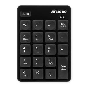 MOBO TenkeyPad モボテンキーパッド 20キー パンタグラフ キーピッチ 19mm (ブラック) AM-NPB20-BK｜straw-osaka