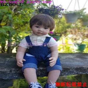 60 センチメートルシリコーンビニールリボーン男の子人形おもちゃ 24 インチ安い幼児人形子供誕生日ギフトプレゼント女の子ままごと Bone