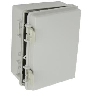 BUD Industries NBF-32312 Plastic Outdoor NEMA Economy Box with Solid Door,