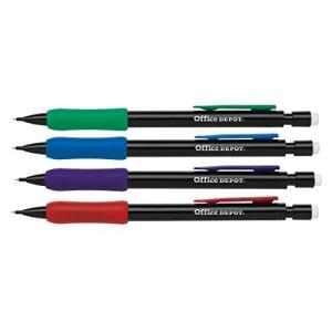 Office Depot Mechanical Pencils with Comfort Grip , 0.7MM , 12パック od83850