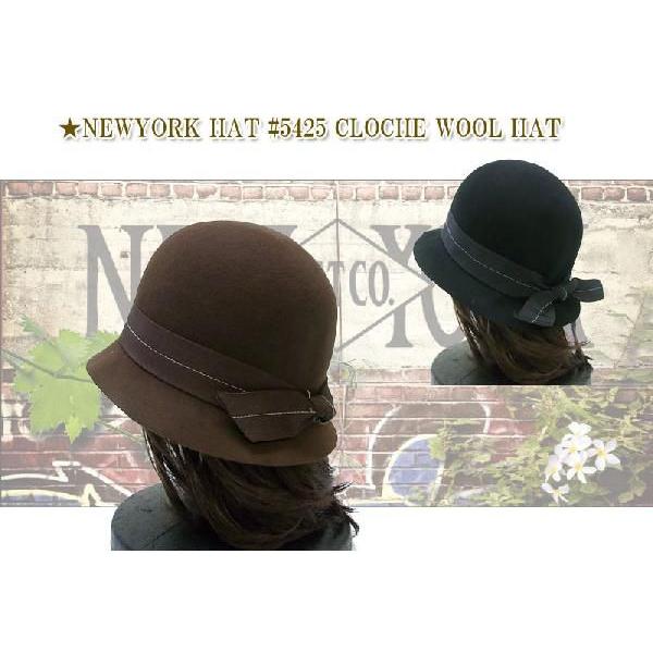 NEWYORKHAT【ニューヨークハット】＃5425 THE CLOCHE　ザ・クローシュ ウールフ...