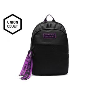 UNION OBJET【ユニオンオブジェ】ULTRA VIOLET BACKPACK BLACK ウルトラバイオレット バックパック ブラック 16554[メンズ レディース 韓国 EXO]｜stream-hat