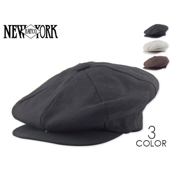 NEWYORKHAT【ニューヨークハット】#6200 Linen Big Apple リネン ビッグ...