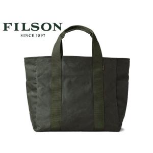 FILSON【フィルソン】LARGE TIN CLOTH GRAB 'N' GO TOTE BAG - SPRUCE グラブン N ゴー ラージ トート スプルース 18928｜stream-hat