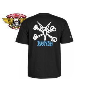 POWELL（パウエル） POWELL PERALTA SKULL & SWORD S/S T WHITE BONES