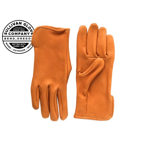 SULLIVAN GLOVE【サリバングローブ】DEER SKIN GLOVE SADDLE TAN...