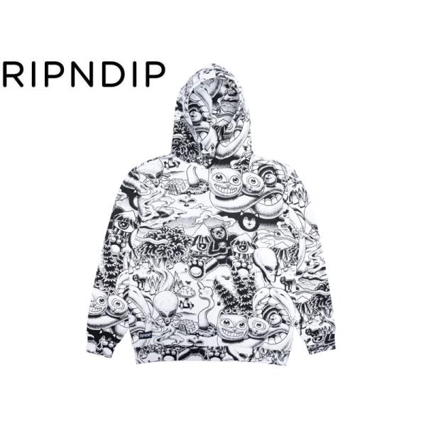 RIPNDIP【リップンディップ】Dark Twisted Fantasy Hoodie Black...