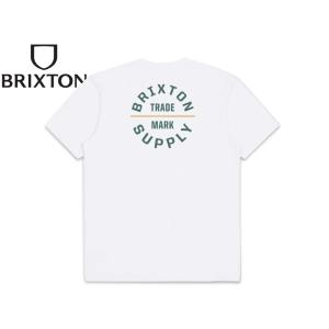 BRIXTON ブリクストン OATH V T-SHIRTS WHITE/SPRUCE Tシャツ ホワイト/スプルース 21035