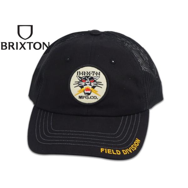 BRIXTON ブリクストン SPARKS LP TRUCKER CAP BLACK エンジョイ メ...