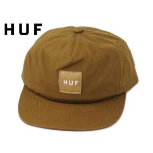 HUF ハフ SET BOX SNAPBACK CARAMEL キャップ キャラメル 21076