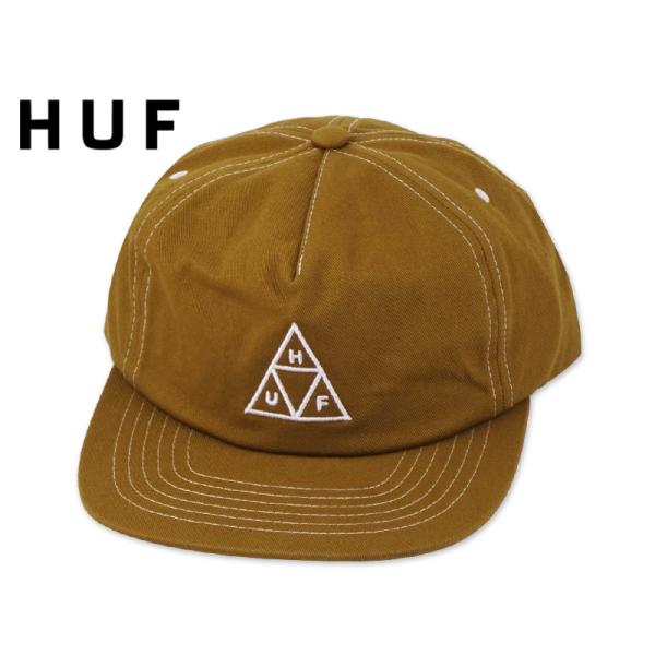 HUF ハフ SET TT SNAPBACK CAMEL/WHITE キャップ キャメル/ホワイト ...