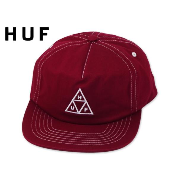 HUF ハフ SET TT SNAPBACK BERRY/WHITE キャップ ベリー/ホワイト 2...