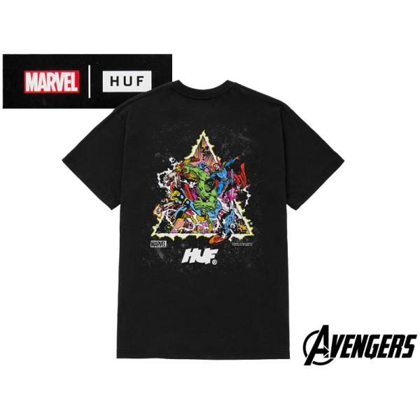 HUF×AVENGERS ハフ×アベンジャーズ COSMIC ASSEMBLAGE T-SHIRTS...