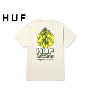 HUF ハフ LANDSCAPING T-SHIRTS BONE Tシャツ ボーン 21375｜stream-hat